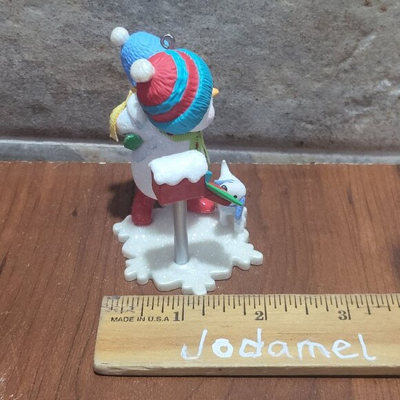 Hallmark Santas Wish Letter Making Memories 2010 Christmas Tree Ornament - Picture 11 of 13